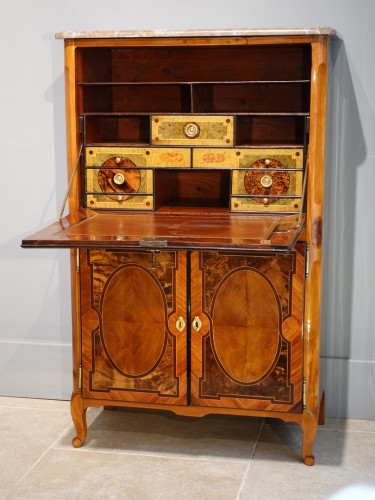 Small secretary by Jean-François Hache - 