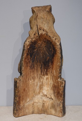 Antiquités - Vierge à l'enfant en Majesté dite ''Sedes Sapientiae'' fin XIIIe