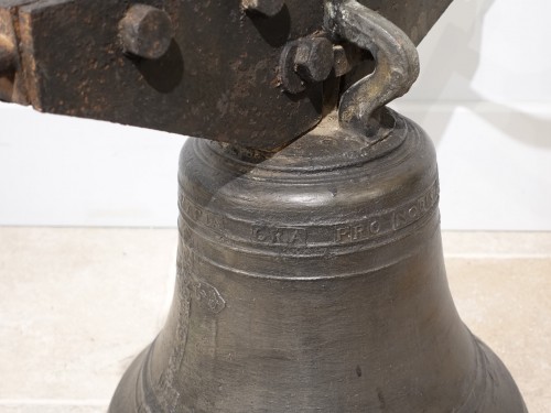 18th century - Brass bell dated 1755