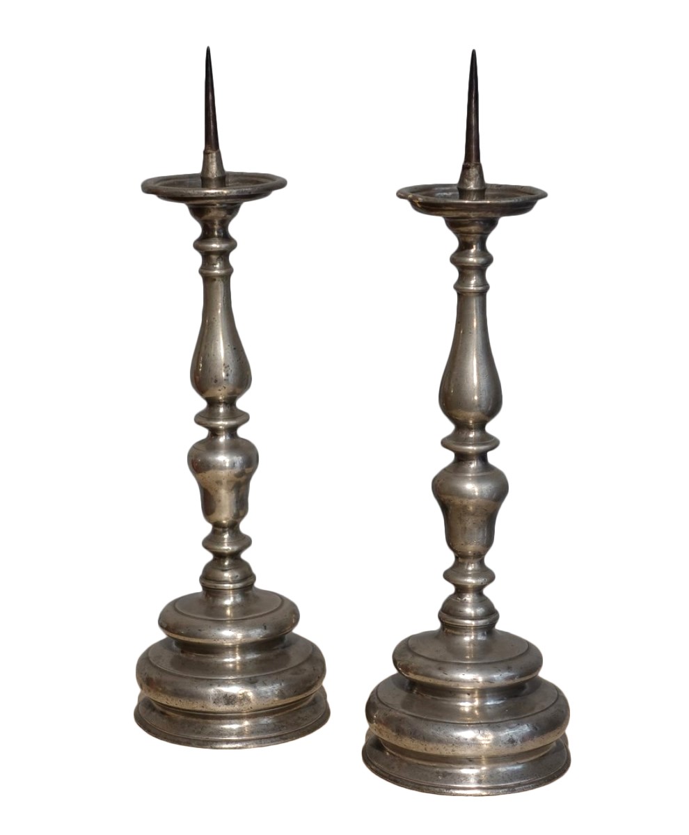 Pewter candlesticks 2025