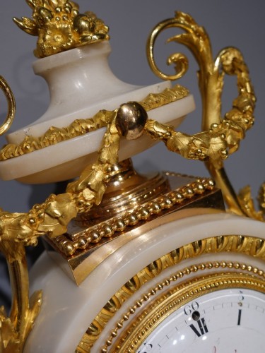 18th century - Large  Louis XVI clock by Pochon à Paris