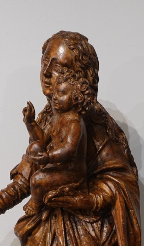 XVIe siècle et avant - Vierge à l'Enfant d'époque XVIe