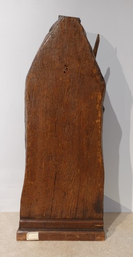 Sainte Catherine en chêne sculpté – XVe siècle - Gérardin et Cie