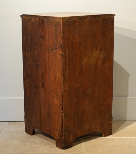 Furniture  - Cherry wood corner - Label J-F Hache 1771