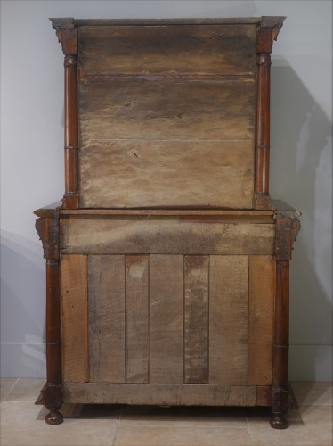 <= 16th century - Renaissance chest / cabinet in walnut, late 16th century