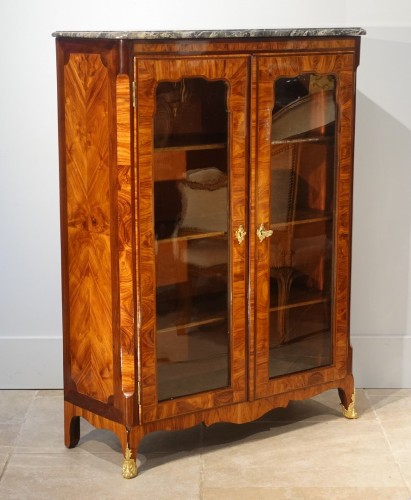 Furniture  - Transition bookcase stamped P. DENIZOT – 18th century 