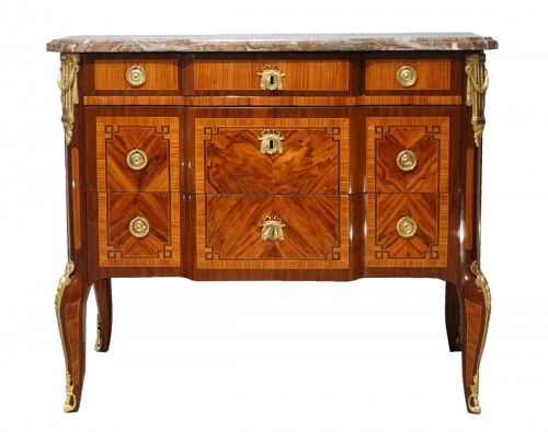 Inlaid commode stamped François Reizell, 18th century