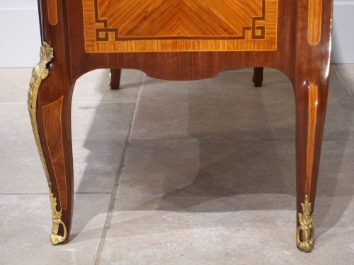 Transition - Inlaid commode stamped François Reizell, 18th century