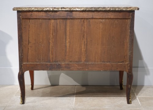 Antiquités - Inlaid commode stamped François Reizell, 18th century