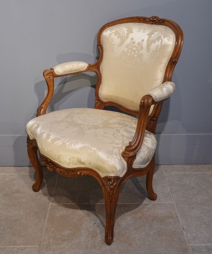 Seating  - Suite of six armchairs attributed to Pierre Nogaret