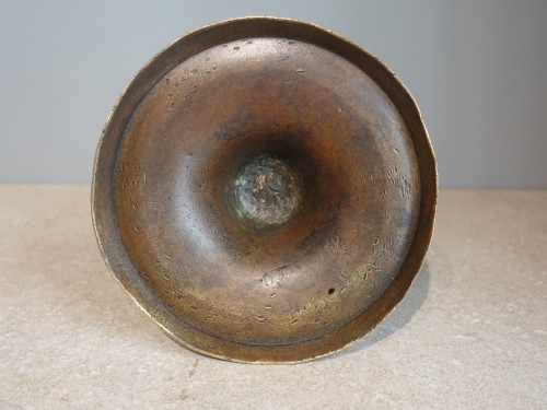 Lighting  - Late 15th-early 16th century candlestick in solid bronze
