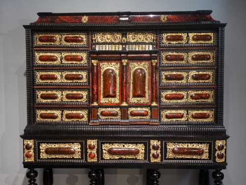 Furniture  - Large Antwerp cabinet, 17th century