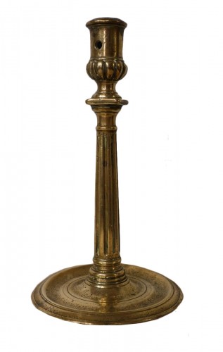 Bougeoir Renaissance en bronze – circa 1580