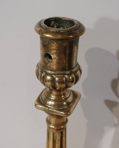 Lighting  - Renaissance bronze candlestick – circa 1580