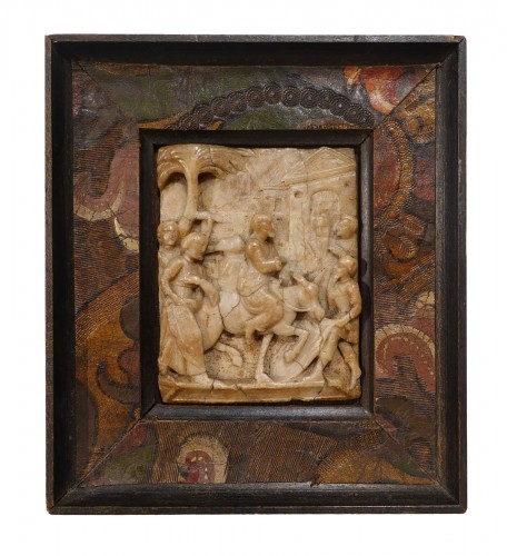 Alabaster plaque - Mechelen - late 16th / early 17th century