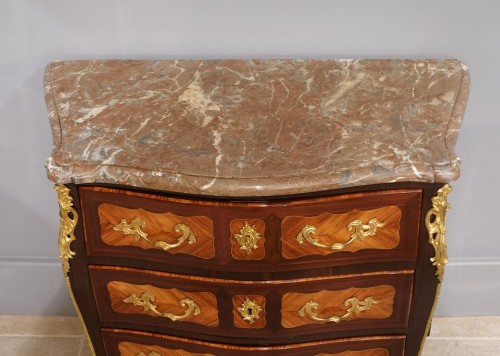 Louis XV chest of drawers stamped J.B Galet - 18th century - 