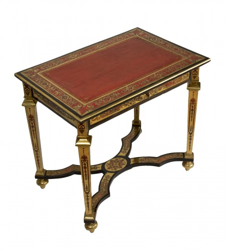 Petite table d'époque Louis XIV en marqueterie Boulle