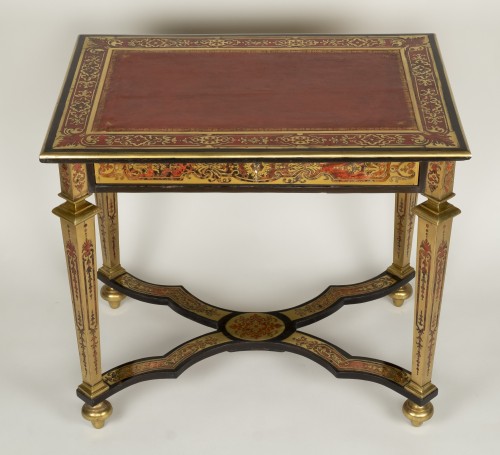  Small Louis XIV period table in Boulle marquetry - Furniture Style Louis XIV