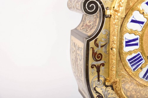 Louis XIV - Clock doll&#039;s head Louis XIV Box Attr. to BOULLE and movement signed OURRY