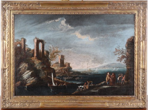 Paysage attribué à Michele MARIESCHI (1696-1743)