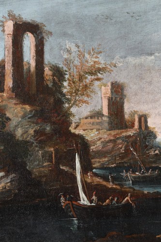 Landscape attributed to Michele MARIESCHI (1696-1743) - 
