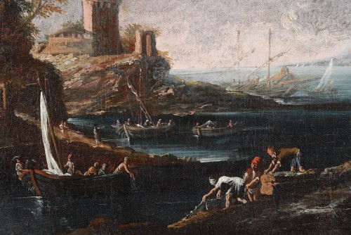 XVIIIe siècle - Paysage attribué à Michele MARIESCHI (1696-1743)