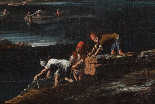 Antiquités - Landscape attributed to Michele MARIESCHI (1696-1743)
