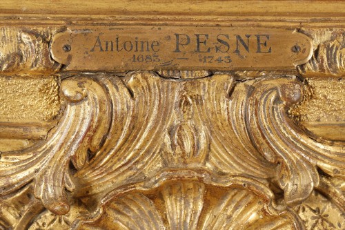 Portrait représentant d’allégorie de la prudence Att. à Antoine Pesne - Louis XV