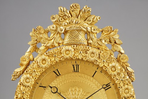 Antiquités - Directoire period portico clock