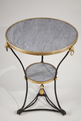 Louis XVI Tripod Pedestal Table - Furniture Style Louis XVI