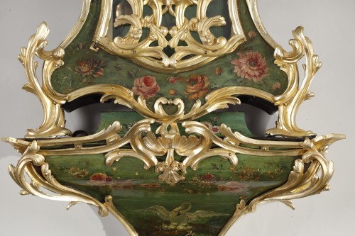 Large Louis XV Cartel In Martin Varnish - Louis XV