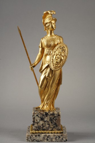 Pair of Minerva and Venus in gilt bronze - Decorative Objects Style 