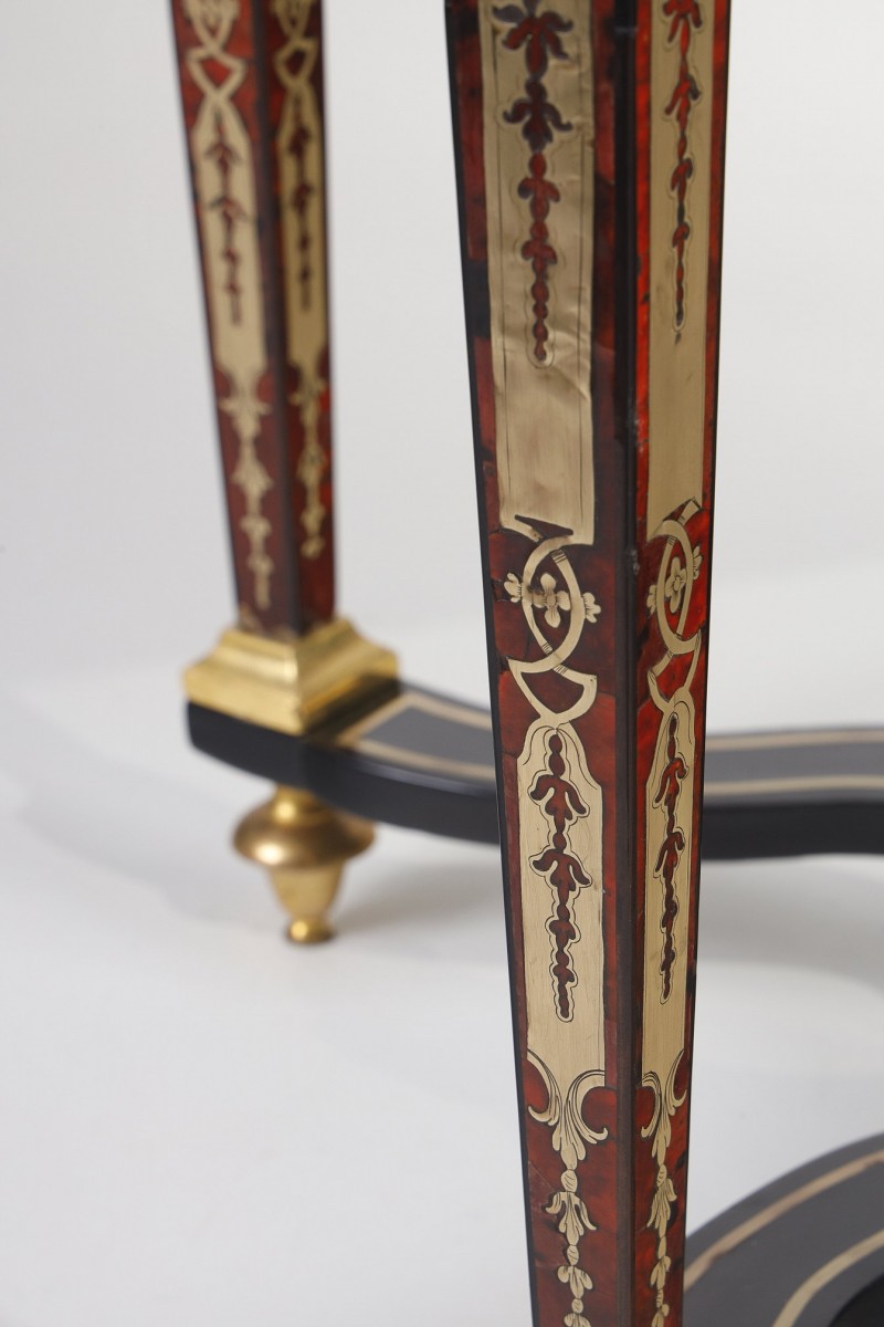 Small Louis XIV Period Table In Boulle Marquetry - Ref.106503