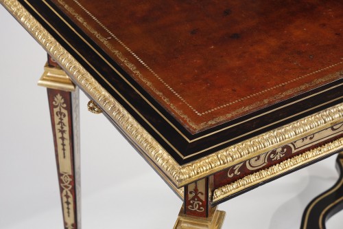 Petite table d'époque Louis XIV en marqueterie Boulle - Louis XIV