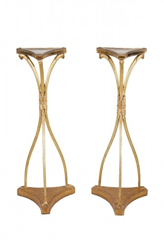 Large pair of Italian stands
