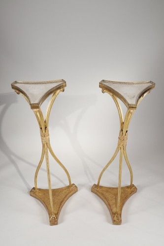 Large pair of Italian stands - 