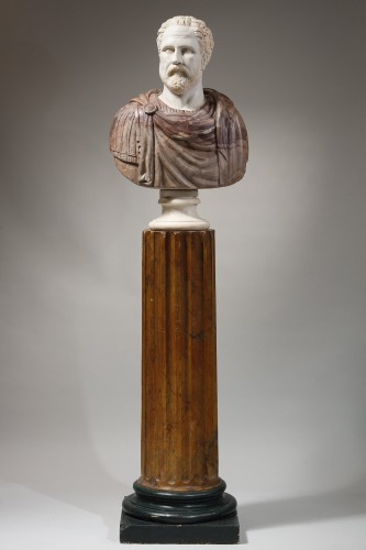 Buste présumé de Démosthène, tête antique du II-IIIe ap J-C - 