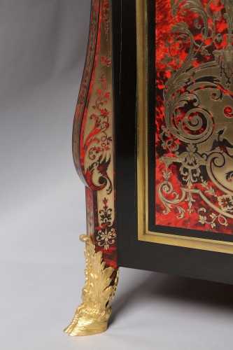 Paire de commodes en marqueterie Boulle - Louis XIV