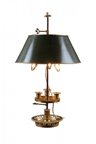 Louis XVI bouillotte lamp