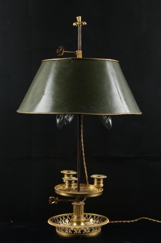 Antiquités - Lampe bouillotte Louis XVI