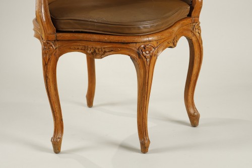 Seating  - Louis XV period desk armchair stamped Forget