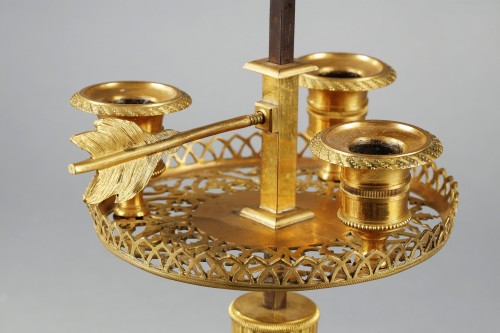 Louis XVI bouillotte lamp - Lighting Style Louis XVI