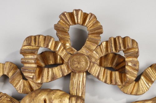 18th century - Attributes Of Music In Golden Wood From The 18th Century