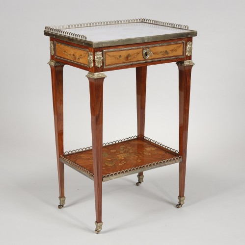 Table de salon de Charles Topino époque Louis XVI - Mobilier Style Louis XVI