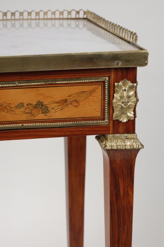 Antiquités - Table de salon de Charles Topino époque Louis XVI