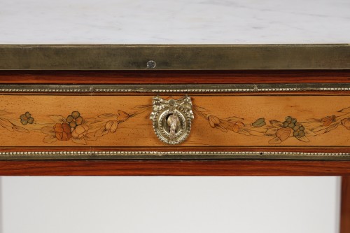 Antiquités - Table de salon de Charles Topino époque Louis XVI