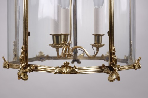 XVIIIe siècle - Grande lanterne d'époque Louis XV