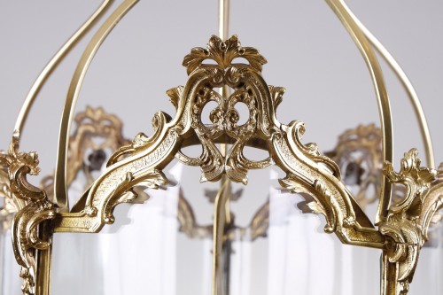 Antiquités - Grande lanterne d'époque Louis XV