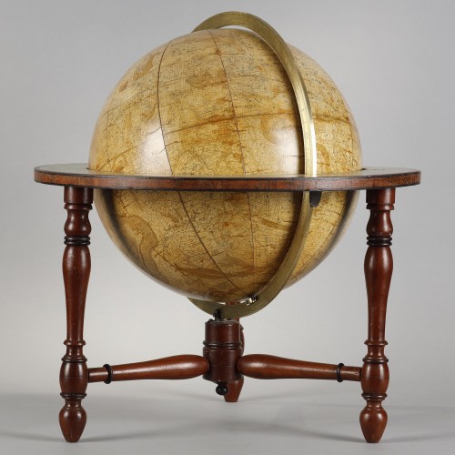 Collectibles  -  Pair of large terrestrial &amp; celestial globes from the Newton and Son 1851