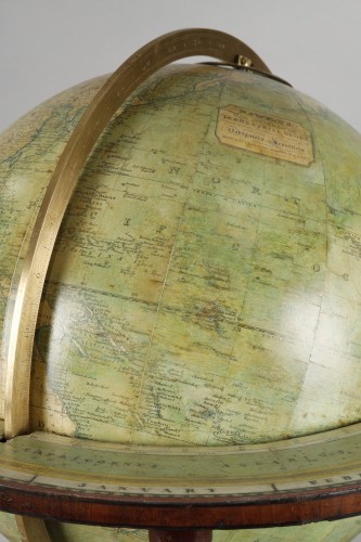 Pair of large terrestrial &amp; celestial globes from the Newton and Son 1851 - 